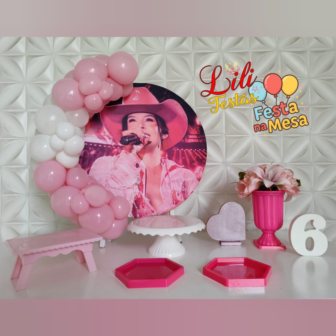 Ana Castela - Festa Na Mesa (Kit 1) - LiliFestaspegueemonte