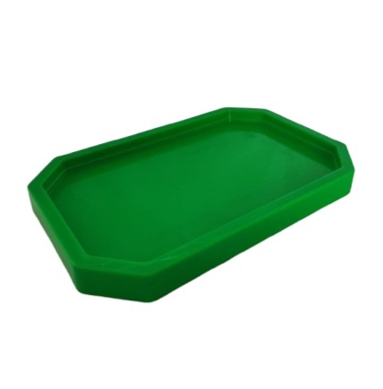 Bandeja Verde Neon - Retangular  - LiliFestaspegueemonte