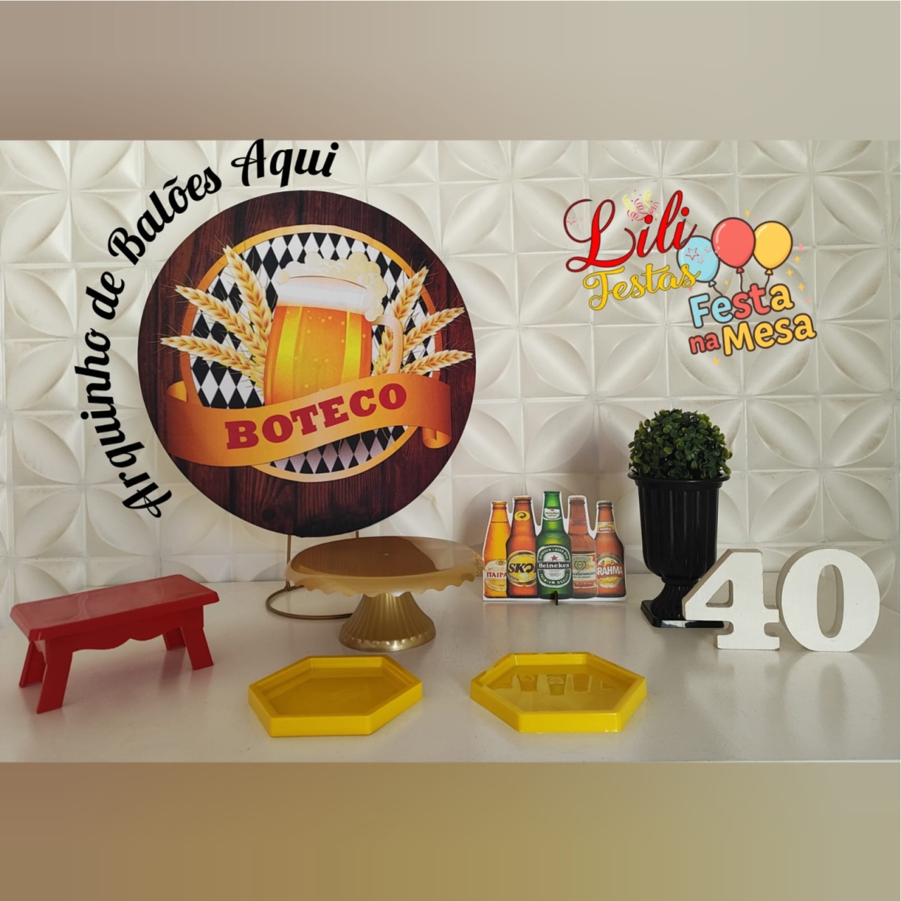 Boteco - Festa Na Mesa - LiliFestaspegueemonte