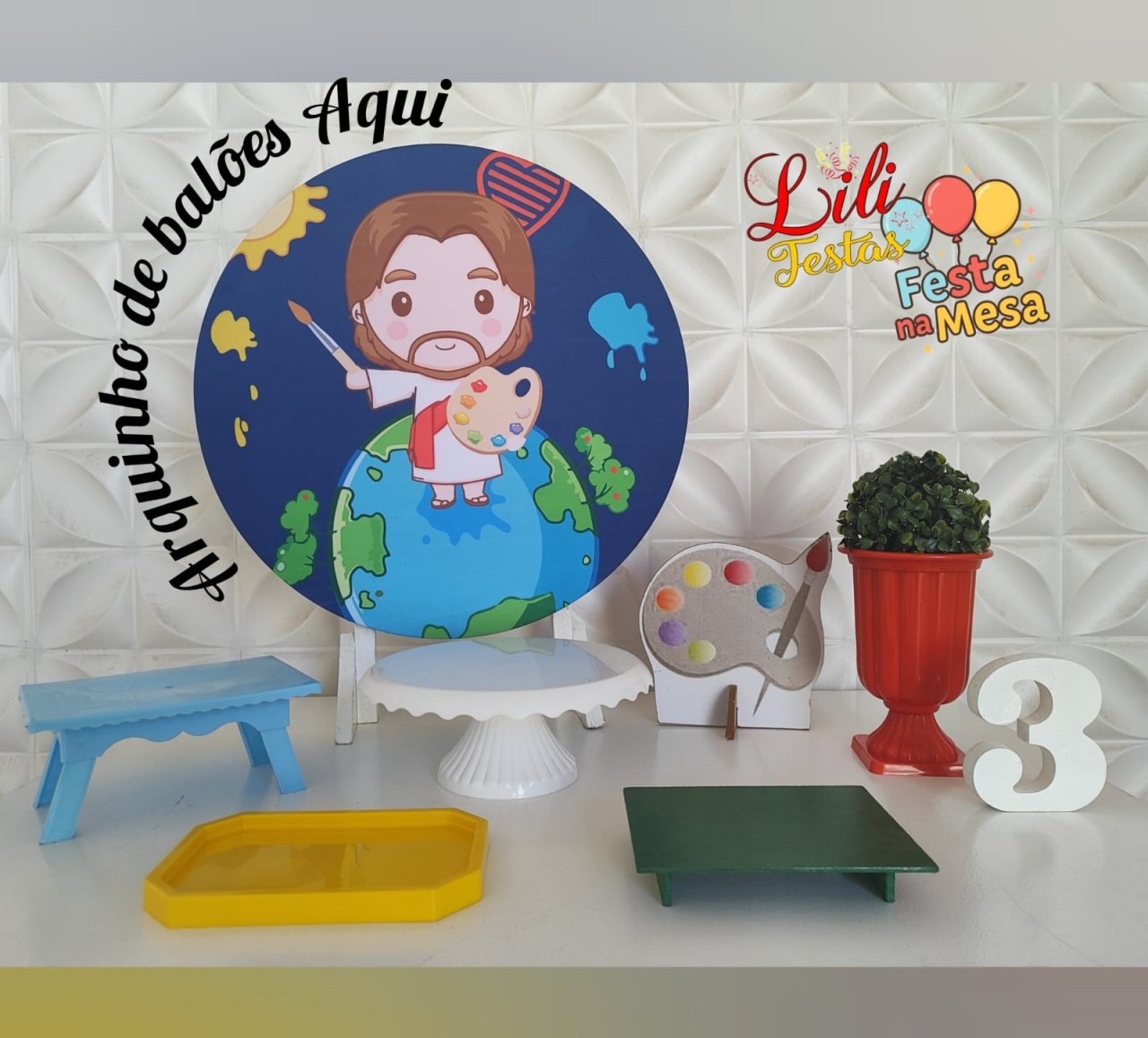 O Maior Pintor Do Mundo - Festa Na Mesa  - LiliFestaspegueemonte