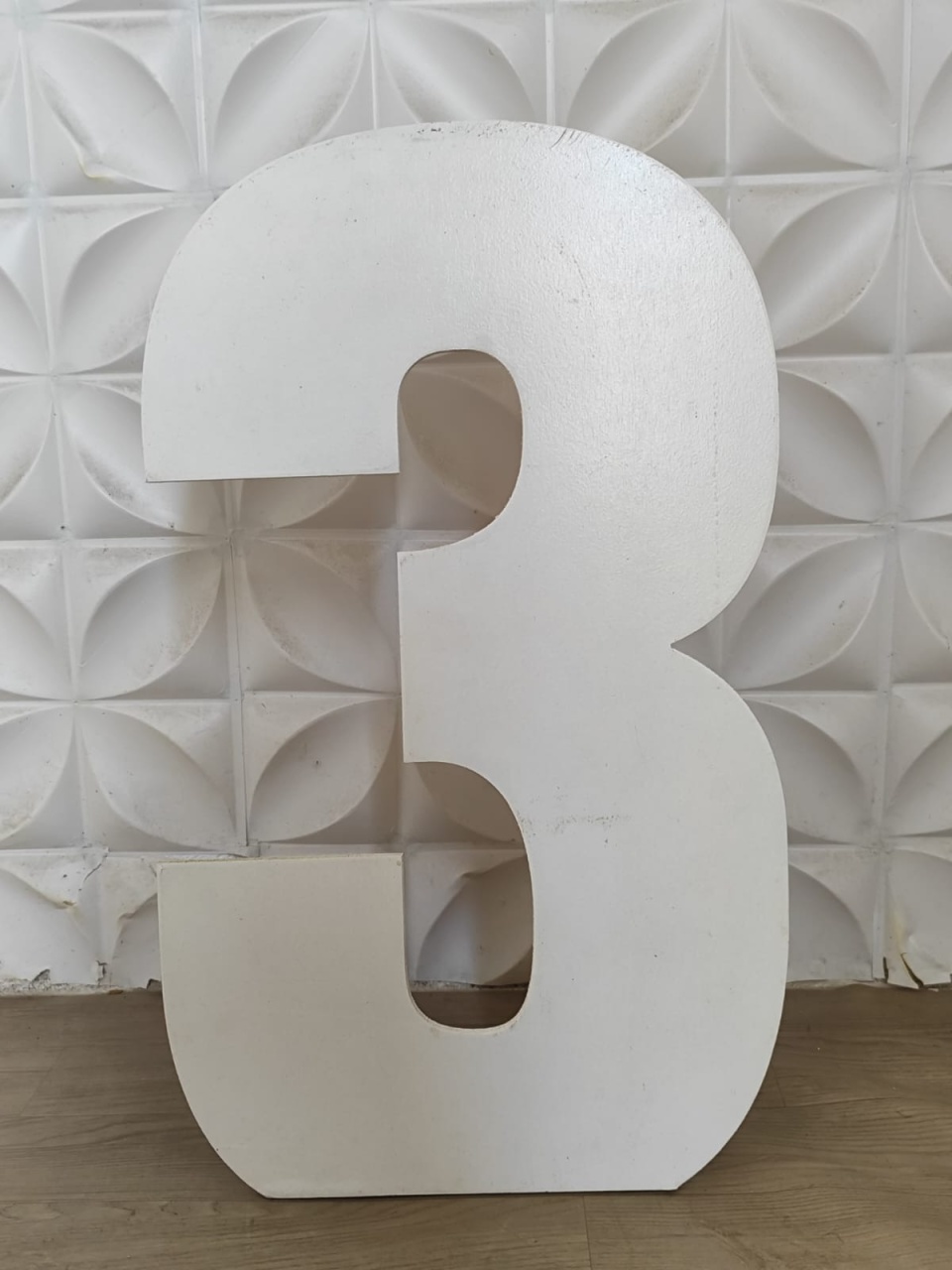 Número "3" de Chão   - LiliFestaspegueemonte