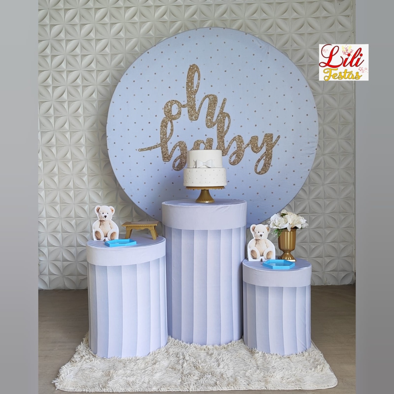 Oh Baby Azul - LiliFestaspegueemonte