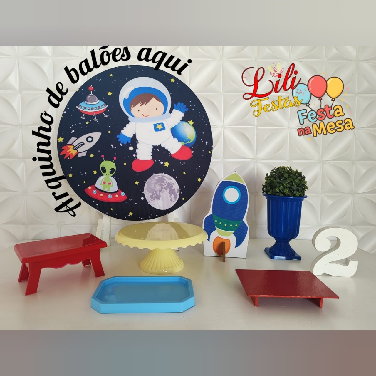 Astronauta - Festa Na Mesa - LiliFestaspegueemonte