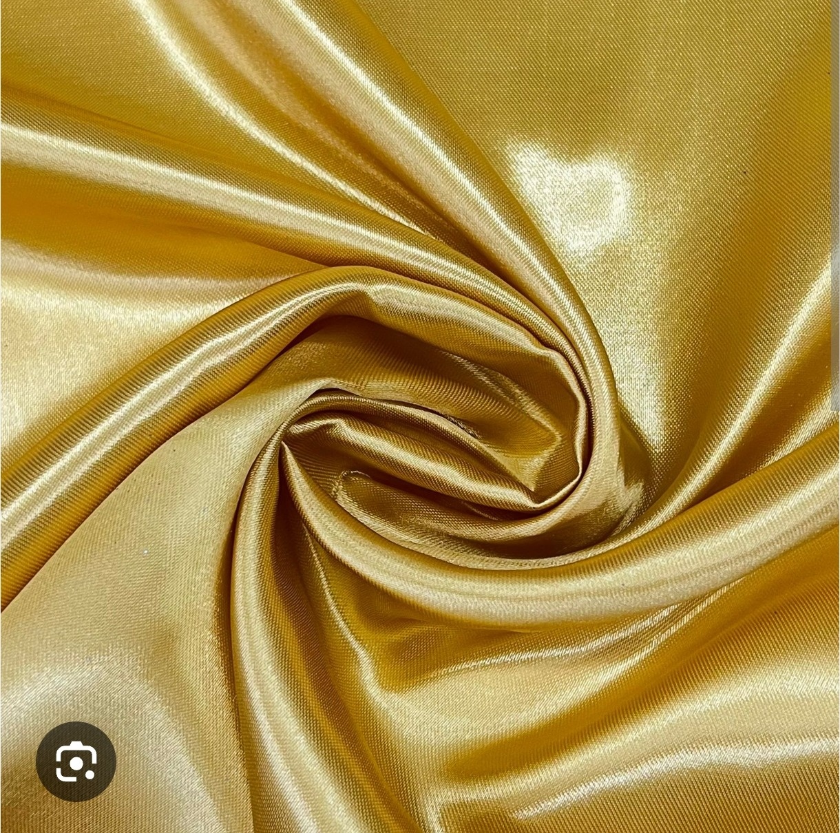 Toalha Dourada 1,00X1,00  - LiliFestaspegueemonte
