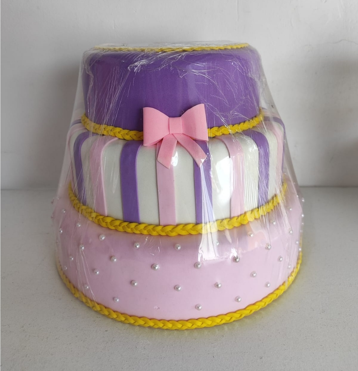 Rapunzel - Bolo Fake - LiliFestaspegueemonte