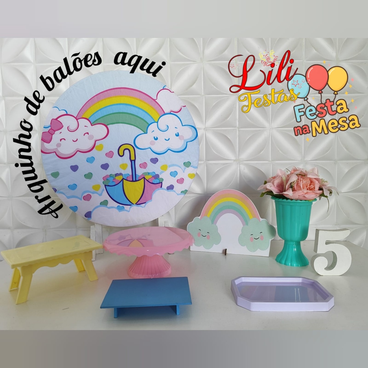 Chuva de Bençãos - Festa Na Mesa  - LiliFestaspegueemonte