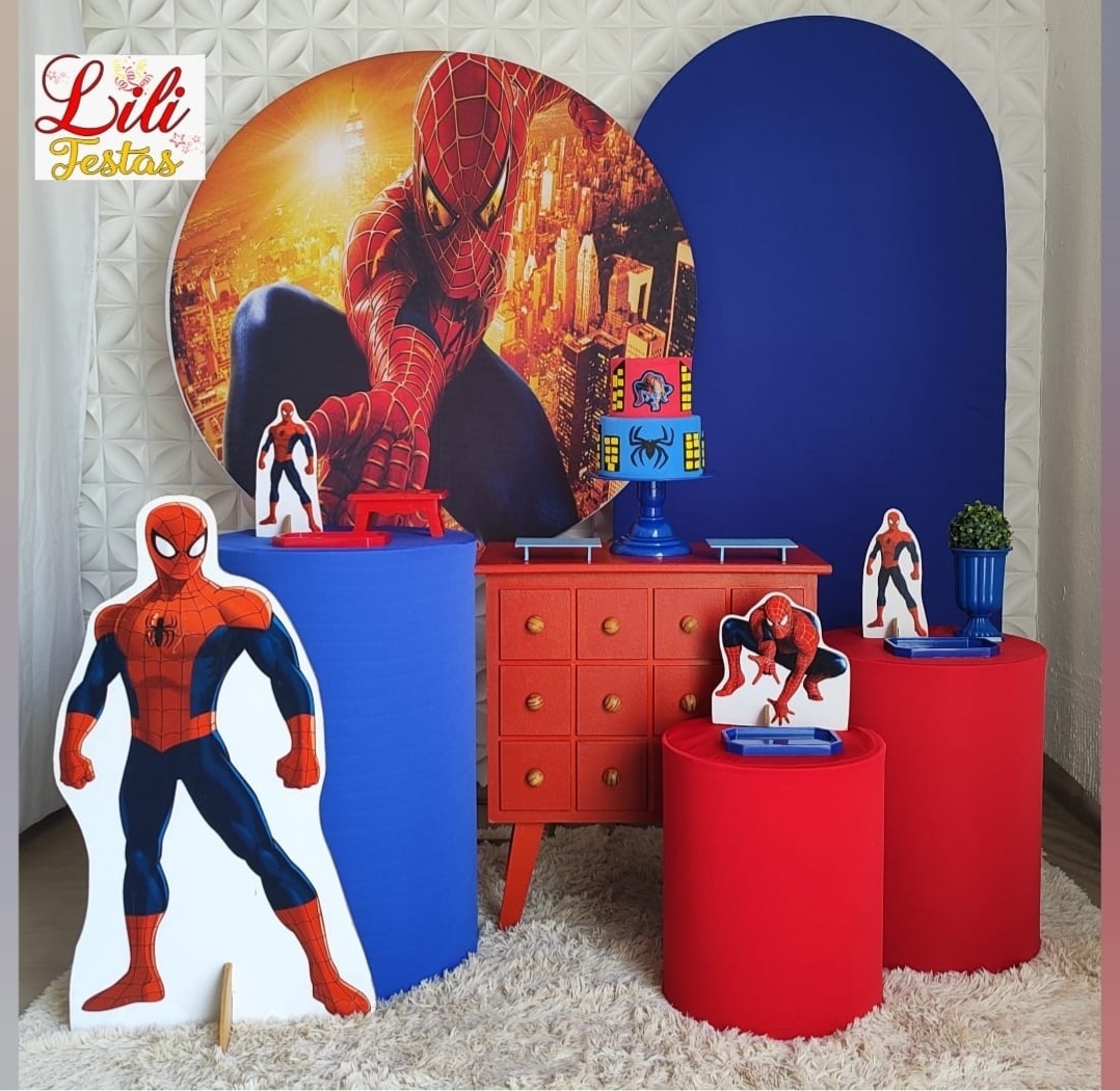 Homem Aranha Liso + Cômoda (Cópia 1) - LiliFestaspegueemonte