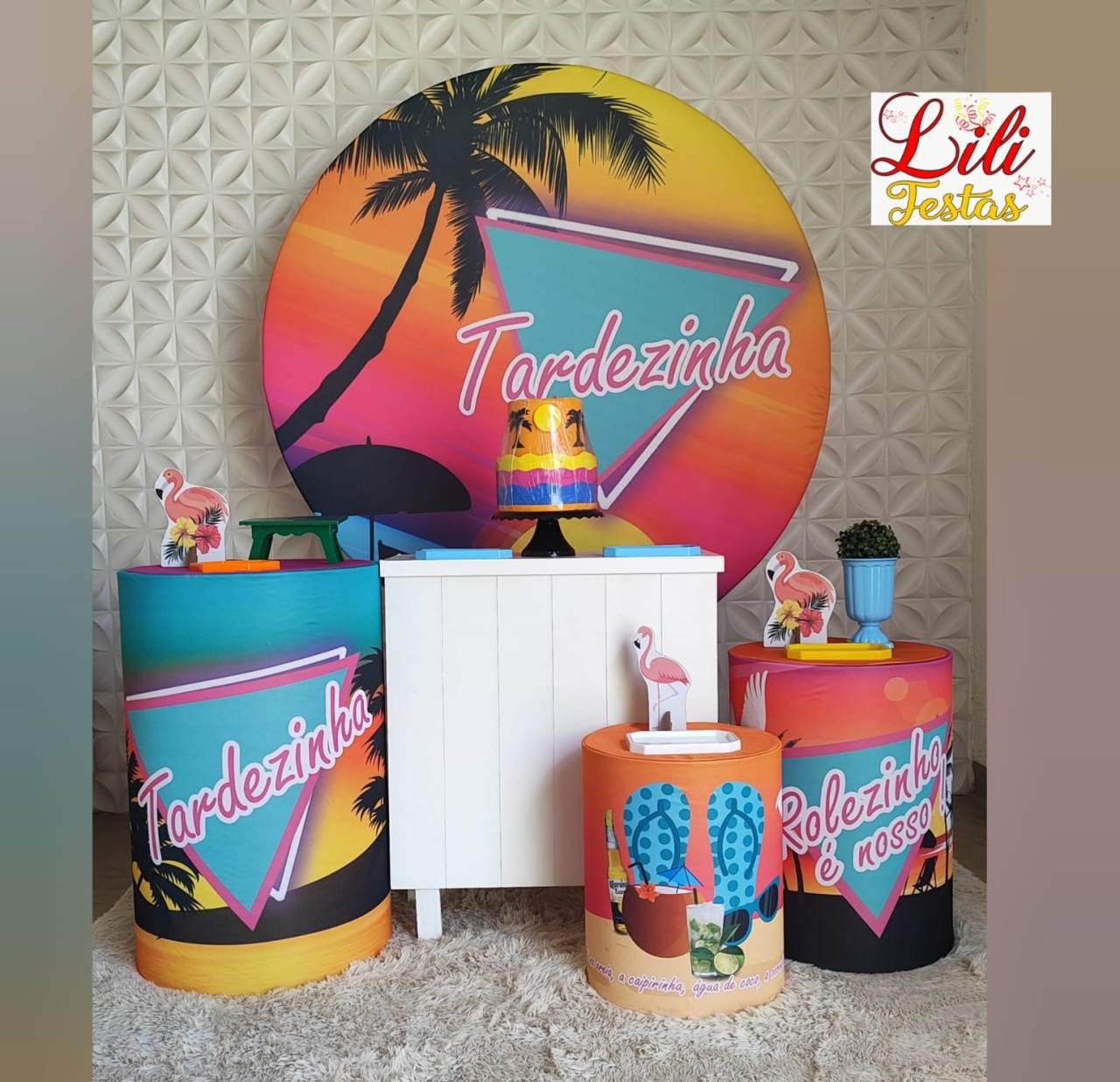 Tardezinha + Cômoda - LiliFestaspegueemonte