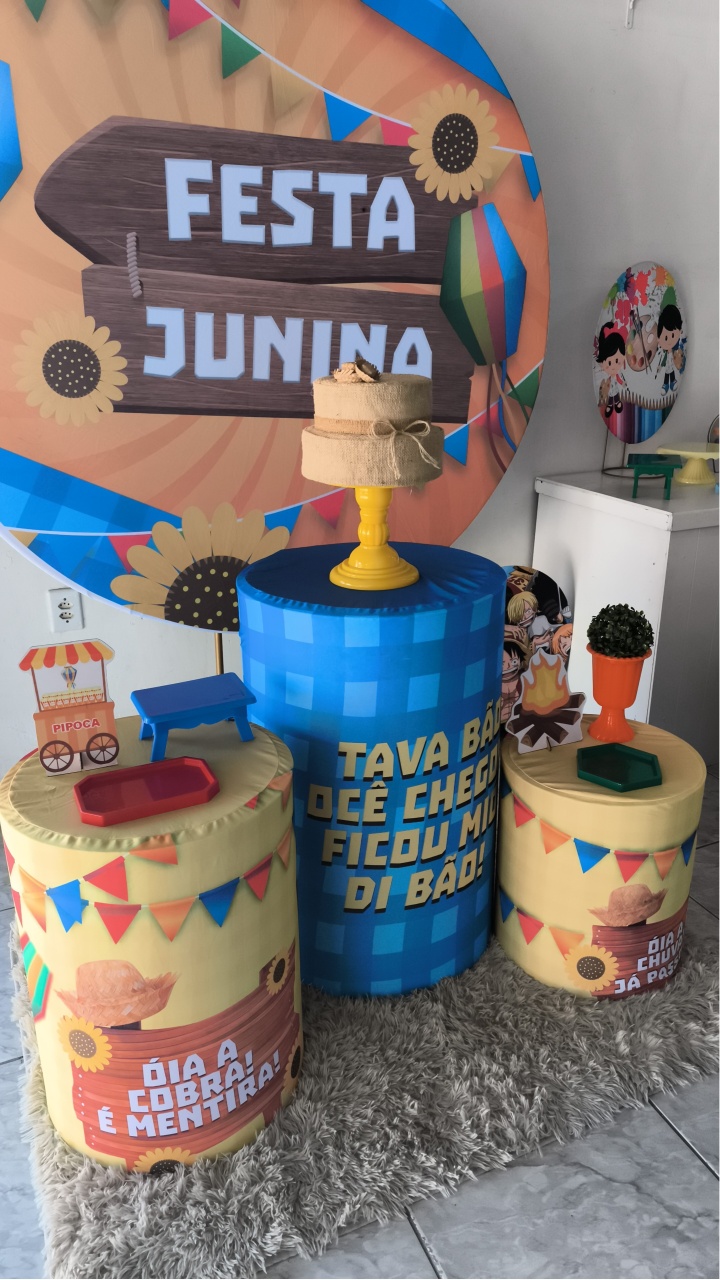 Festa Junina Girassol - Kit Promocional - LiliFestaspegueemonte