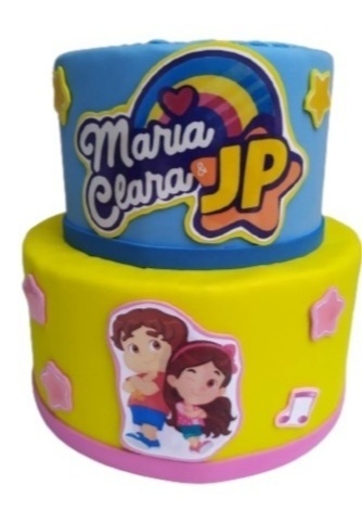 Bolo Fake Maria Clara E Jp  - LiliFestaspegueemonte