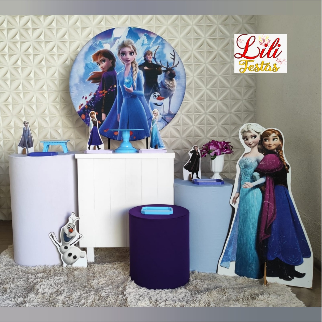 Frozen 2+ Cômoda - LiliFestaspegueemonte