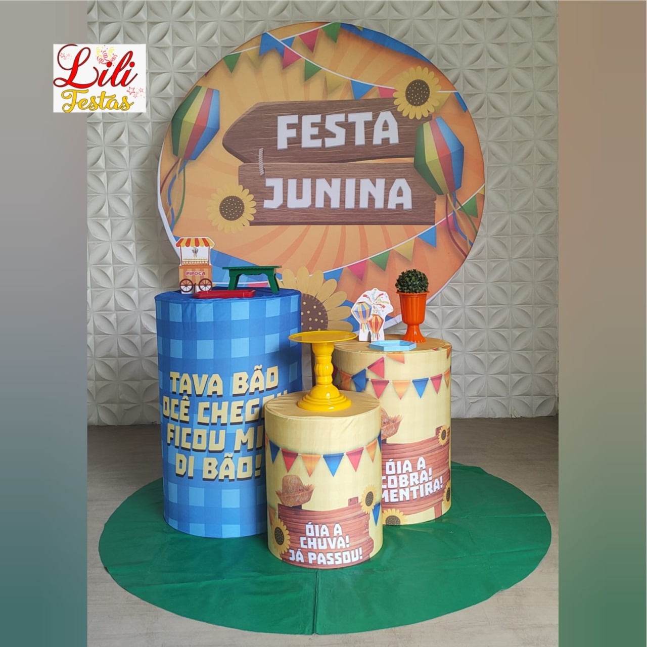 Festa Junina Girassol - LiliFestaspegueemonte