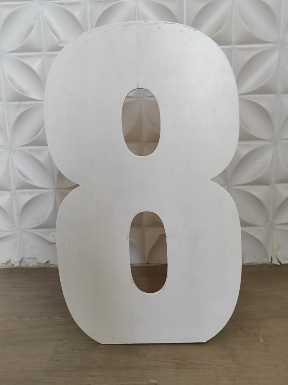 Número "8" de Chão    - LiliFestaspegueemonte