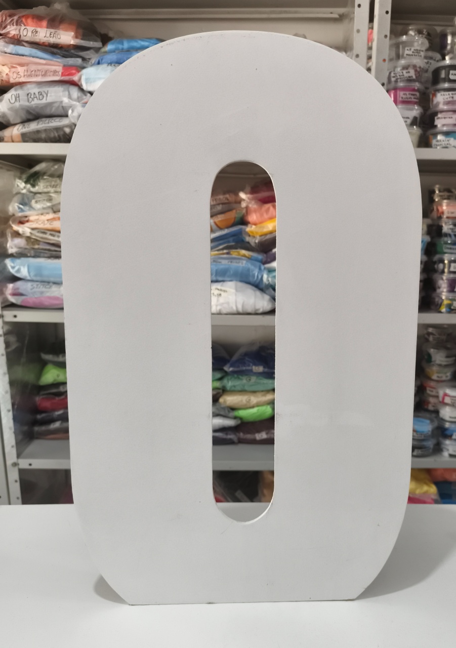 Número "0" de Chão  - LiliFestaspegueemonte