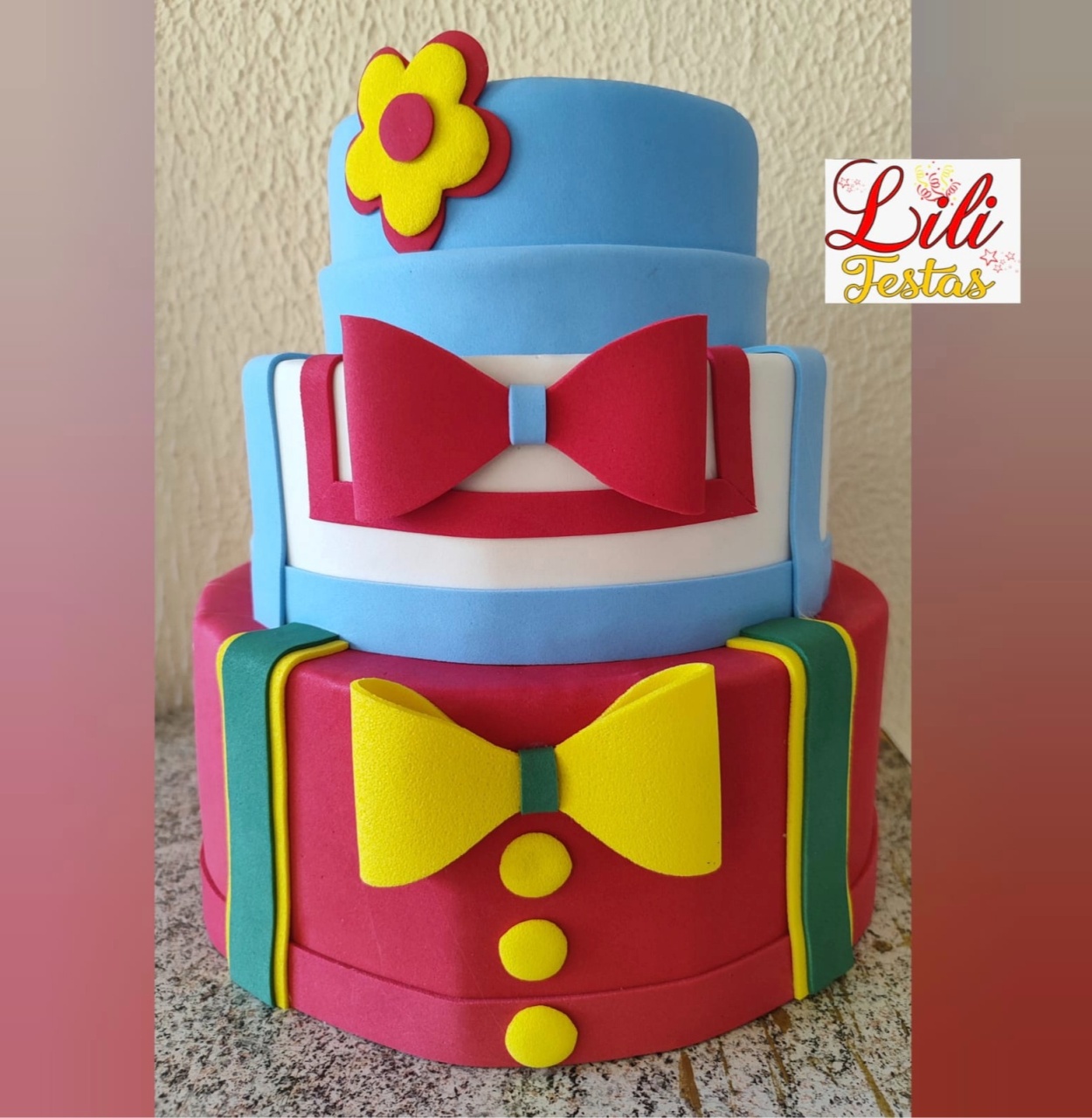 Bolo Fake - Patati Patatá  - LiliFestaspegueemonte