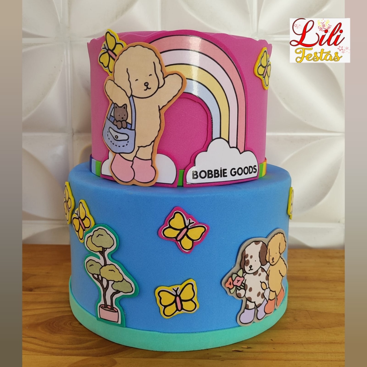 Bolo Fake Bobbie Goods  - LiliFestaspegueemonte