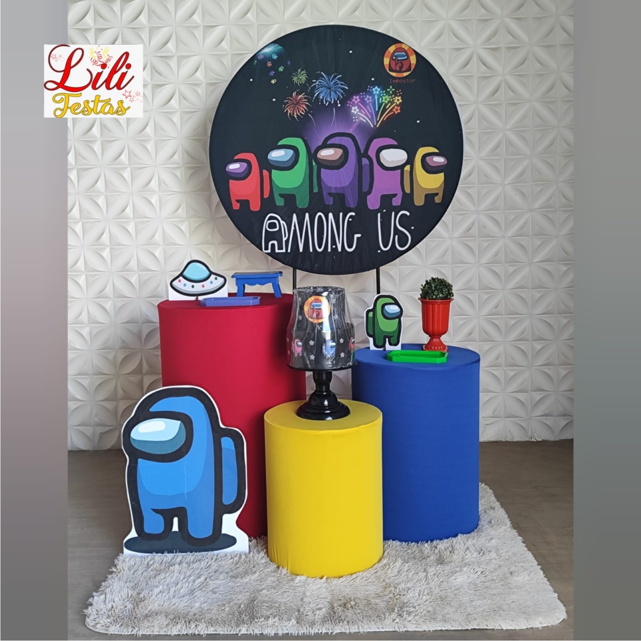 Among Us - Kit Promocional - LiliFestaspegueemonte