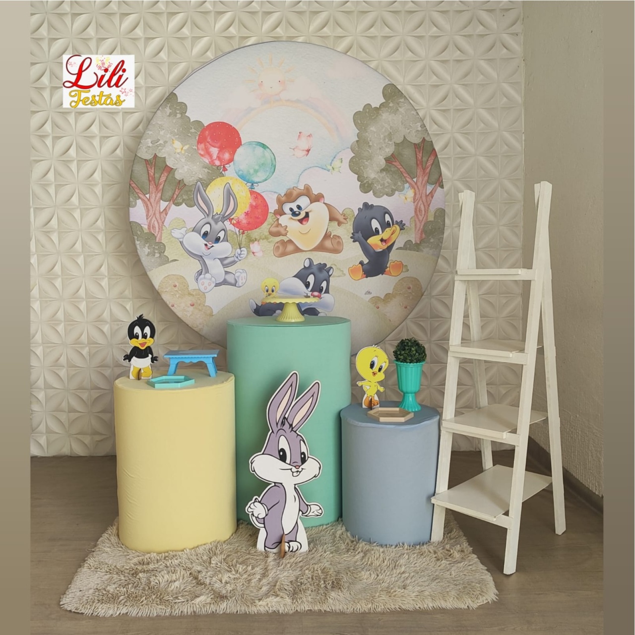 Kit Baby Looney Tunes - 3 - LiliFestaspegueemonte