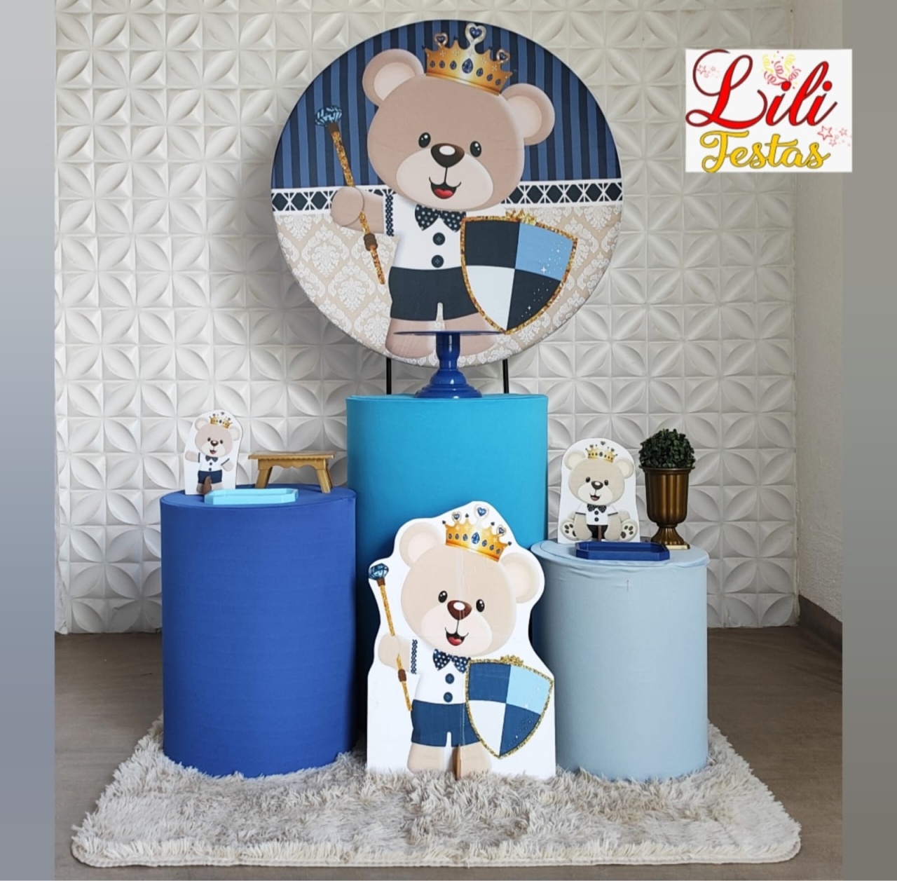 Ursinho Príncipe - LiliFestaspegueemonte