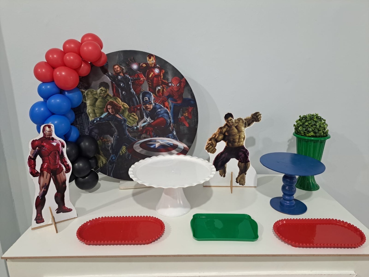 Mini Kit Heróis - Déh Decorações 