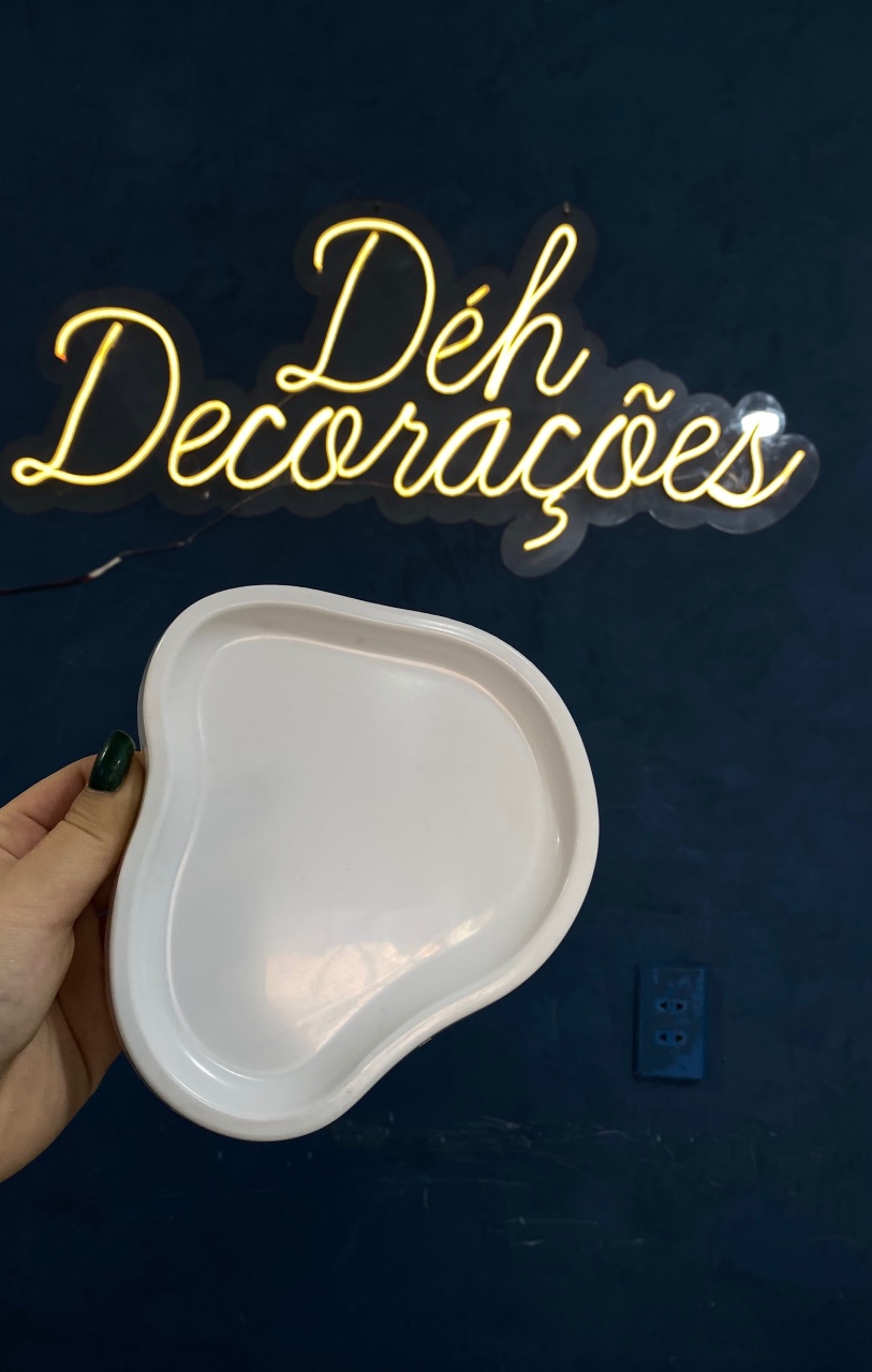 Bandeja Branca 16 - Déh Decorações 