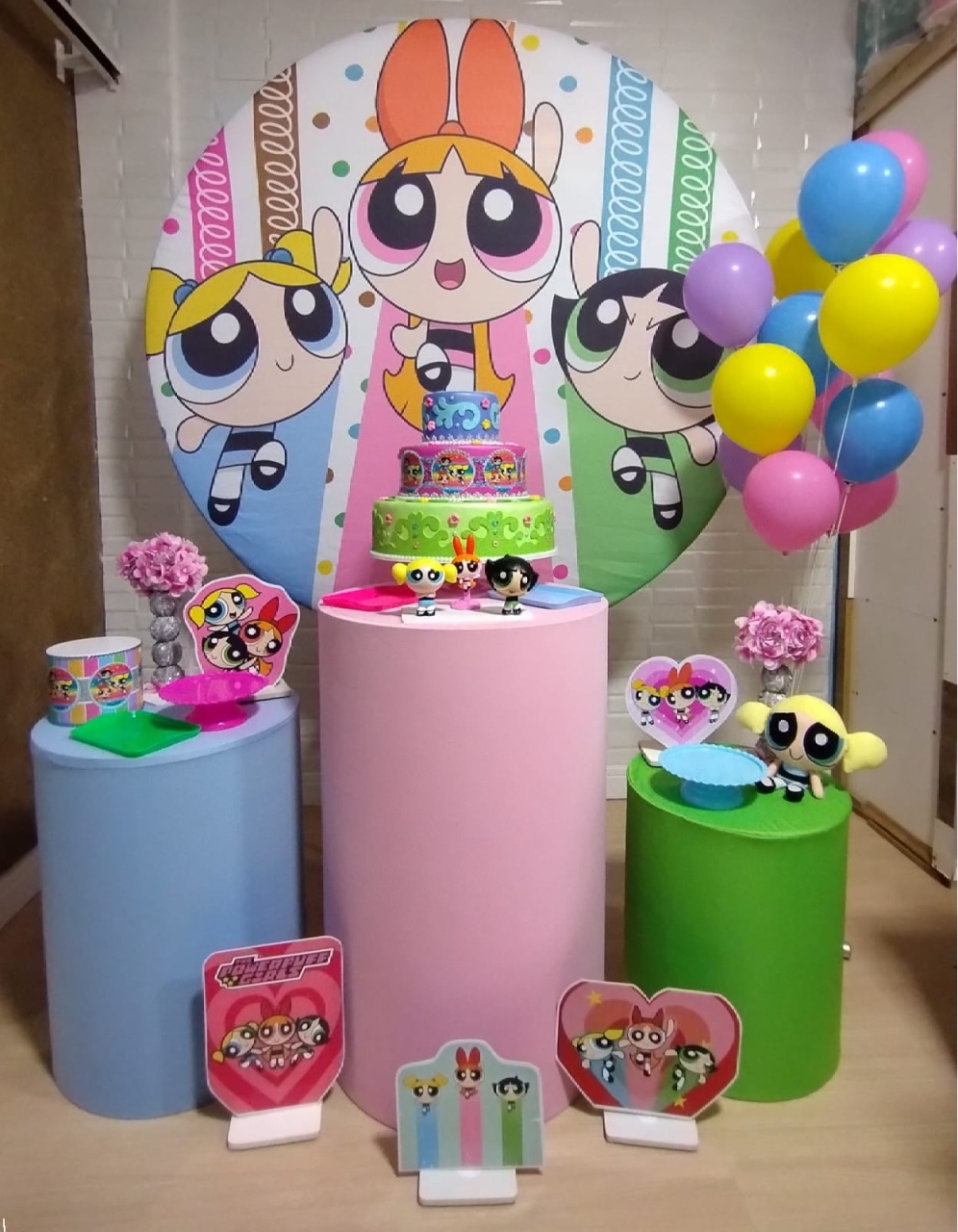 Meninas Super Poderosas  - Déh Decorações 