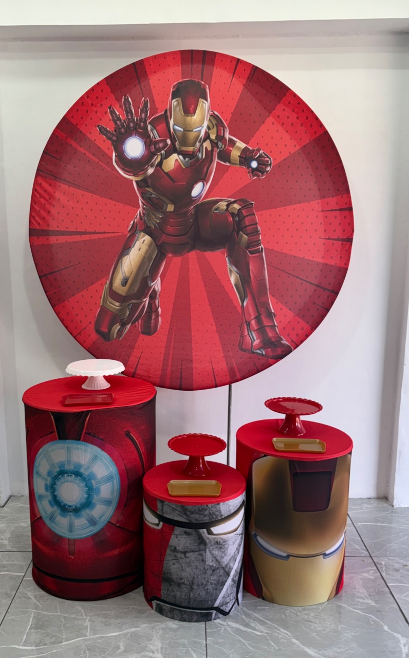 Homem de Ferro (Kit 1) - Déh Decorações 