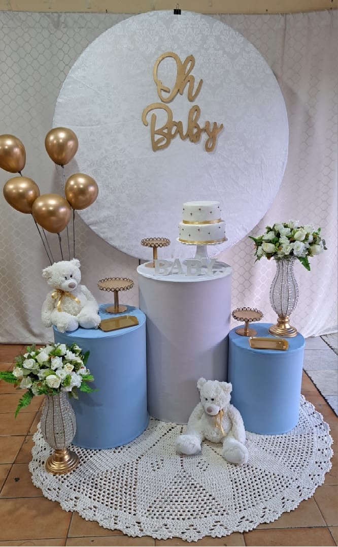 Chá de Bebê Menino (Kit 2) - Déh Decorações 