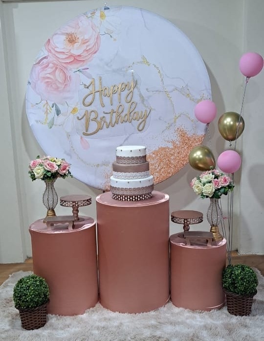 Kit  Rose 01 - Déh Decorações 