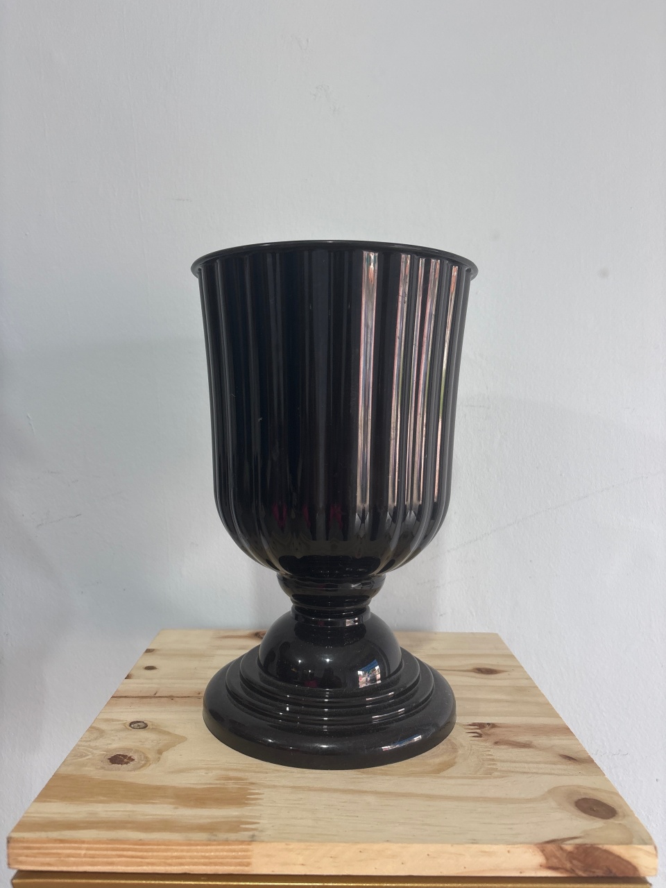 Vaso Grande Preto - Déh Decorações 