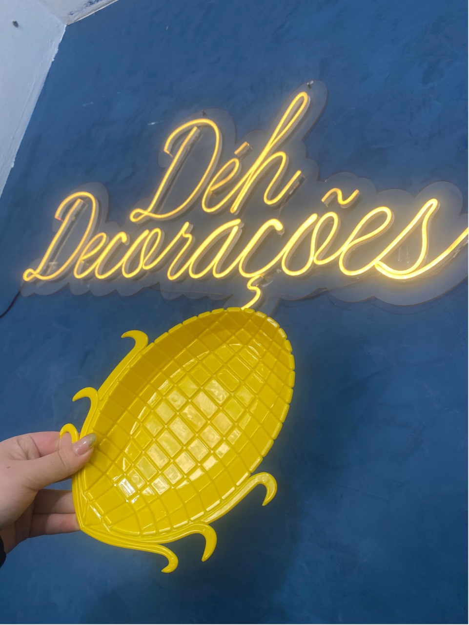 Bandeja Milho Amarelo - Déh Decorações 