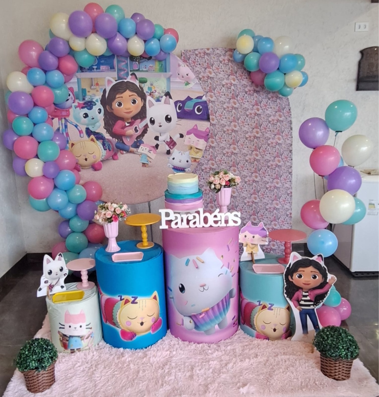Casa Mágica da Gabi 2 (Kit 3) - Déh Decorações 