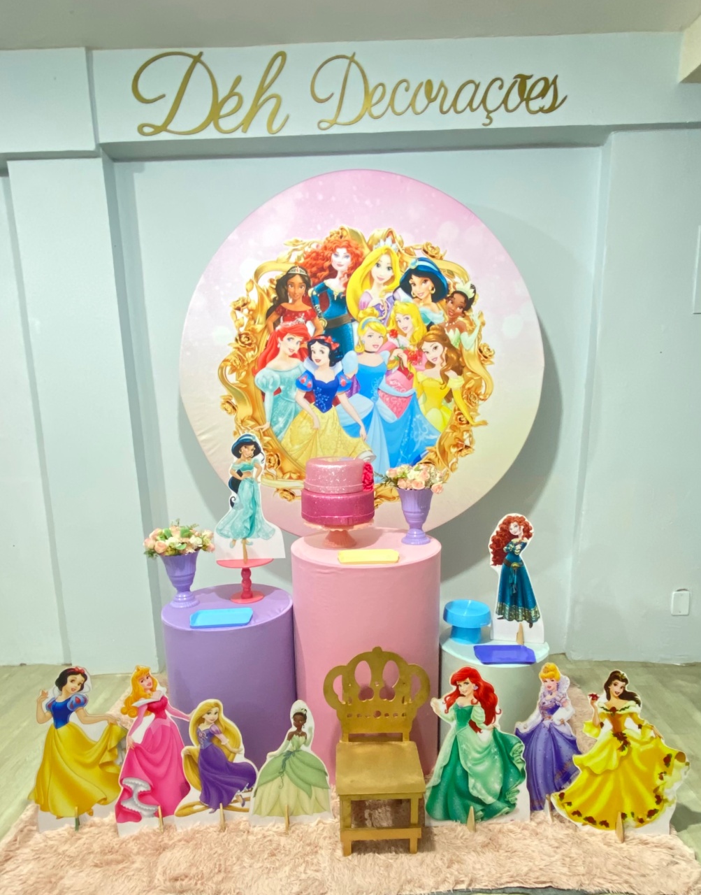 Princesas (Kit 2) - Déh Decorações 