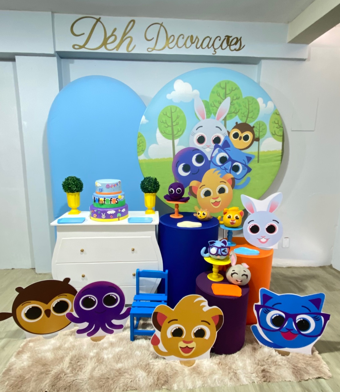 Bolofofos Menino (Kit 4) - Déh Decorações 