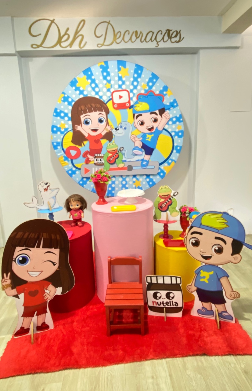 Lucas Neto Menina ( Kit 2) - Déh Decorações 