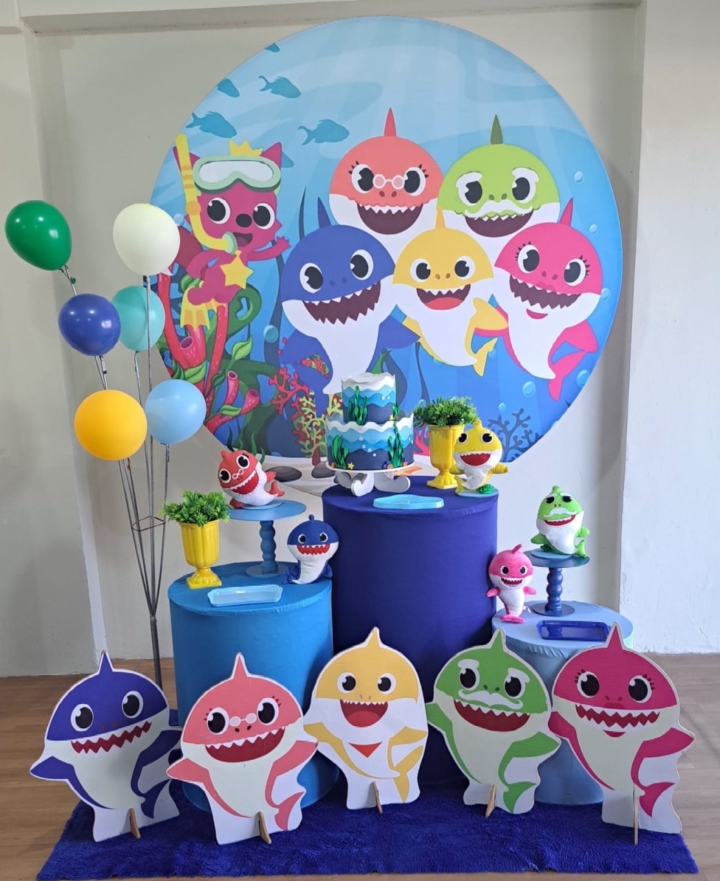 Baby Shark Menino (Kit 2) - Déh Decorações 