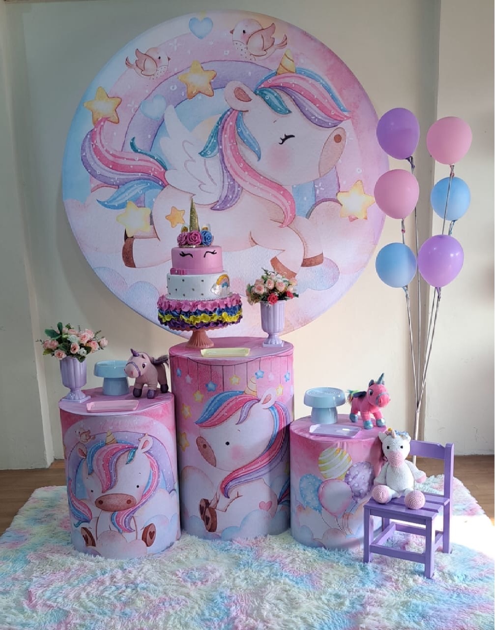 Unicórnio Cut (Kit 2) - Déh Decorações 