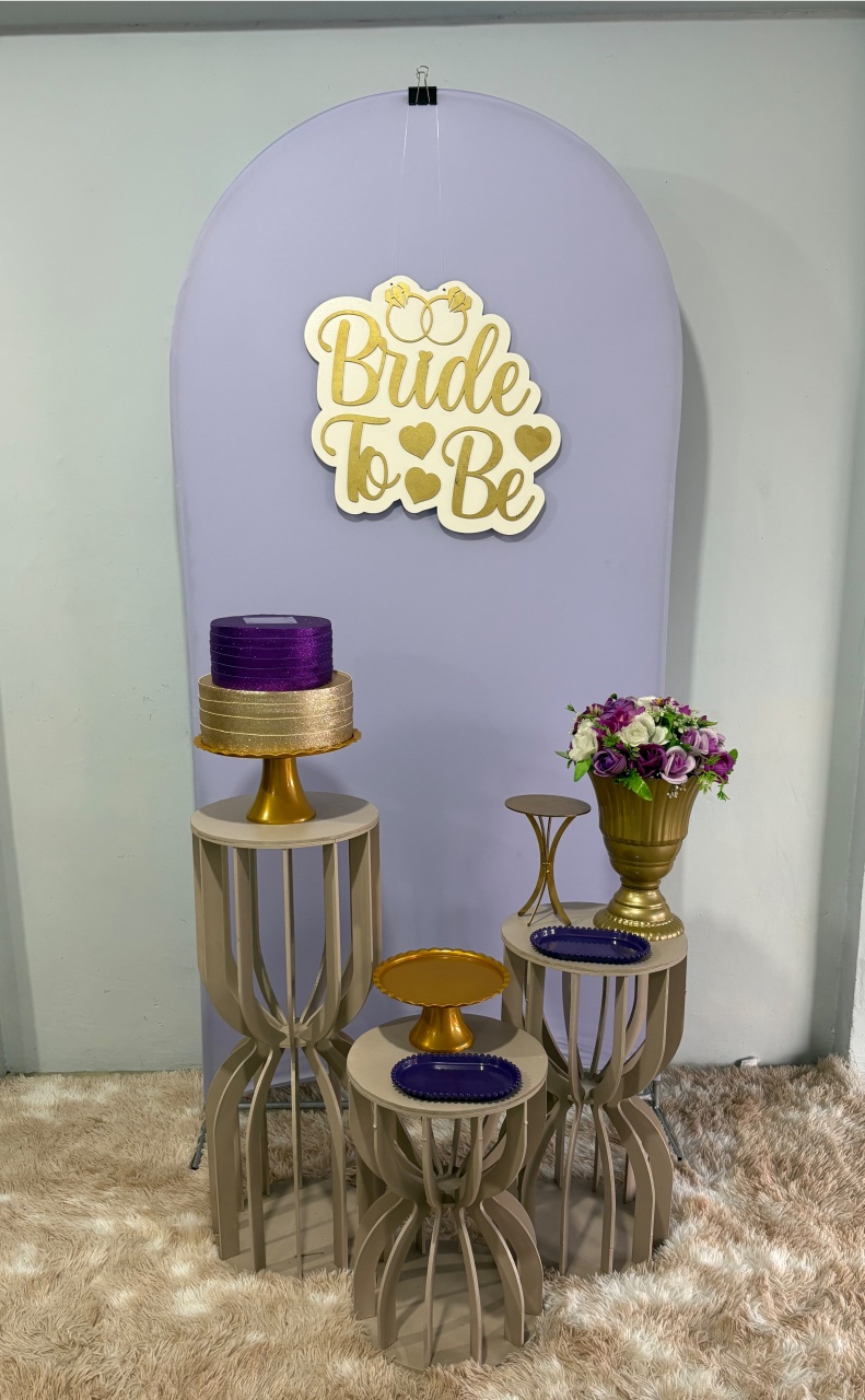 Bride To Be Lilas (Kit 2) - Déh Decorações 