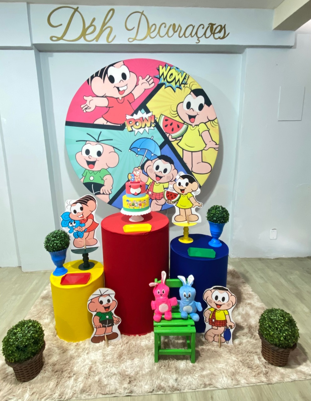 Turma da Mônica (Kit 2) - Déh Decorações 