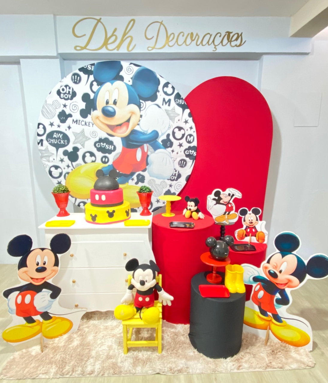 Mickey Premium (Kit 4) - Déh Decorações 