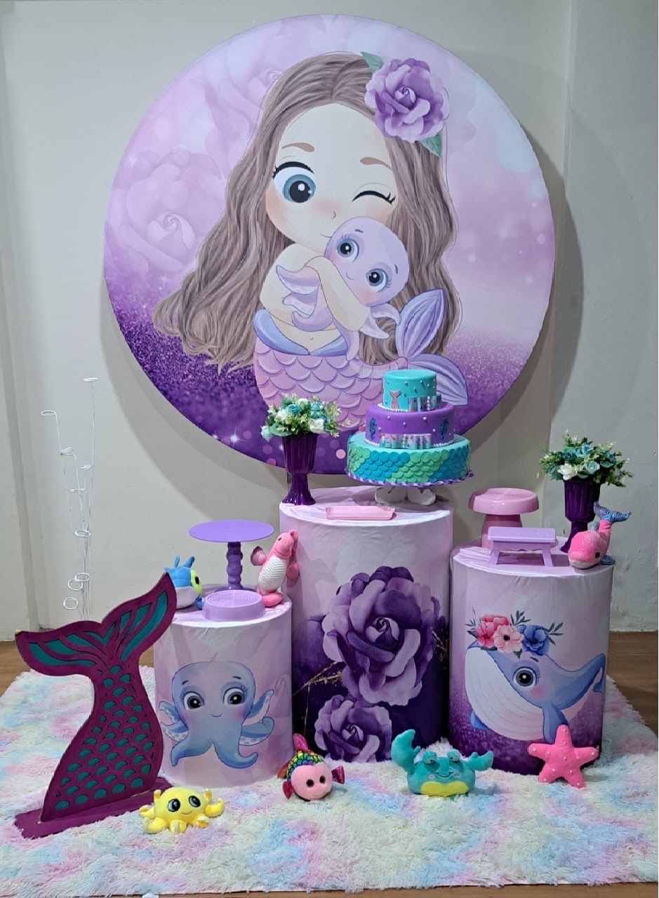 Sereia (Kit 2) - Déh Decorações 