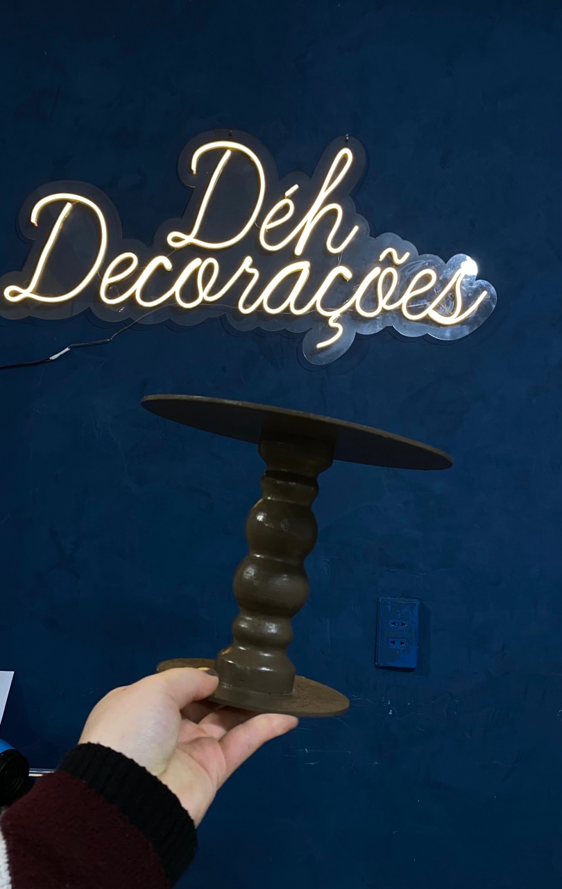 Bandeja Marrom 1 - Déh Decorações 