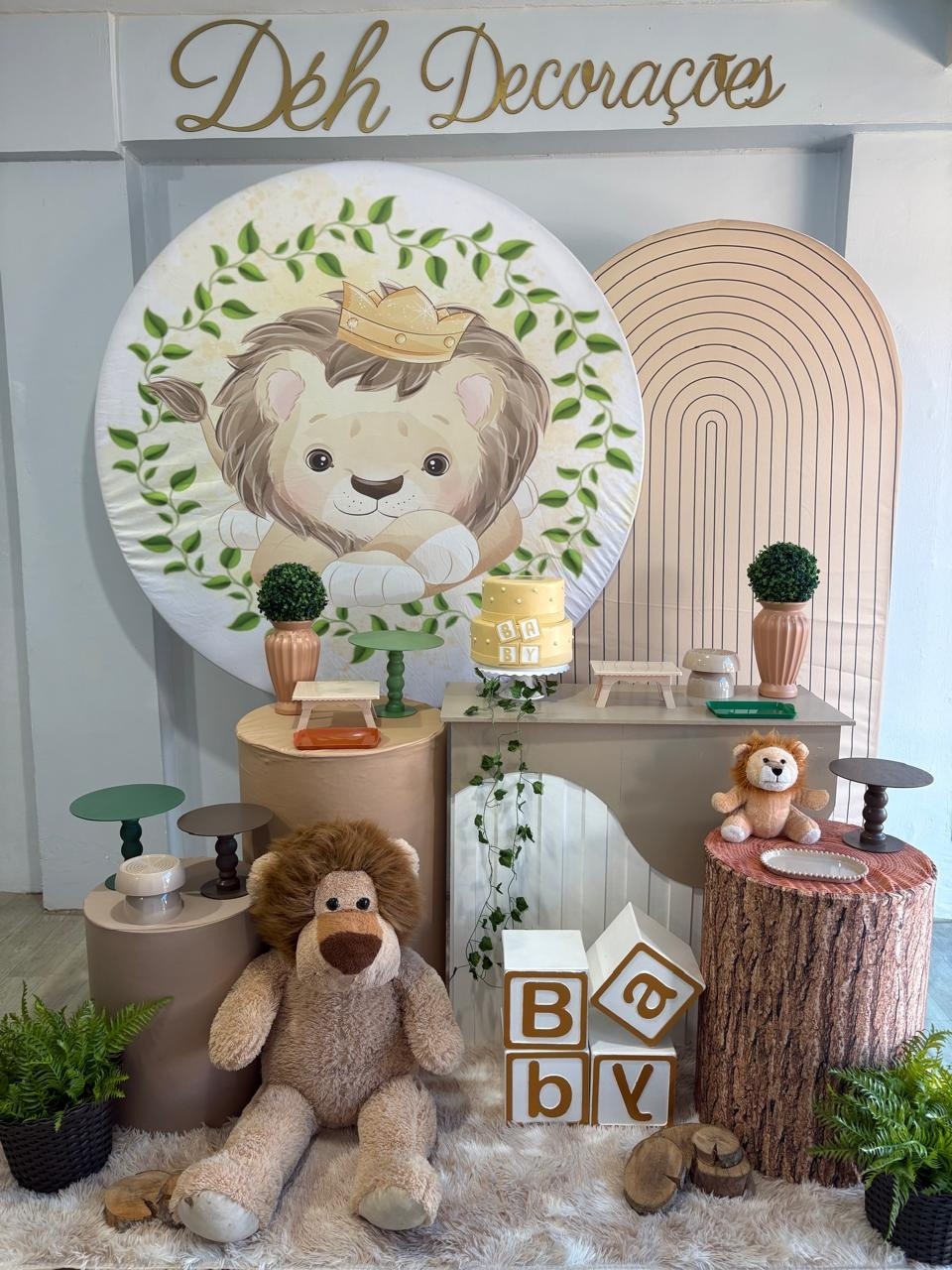 Leão Premium (Kit 4) - Déh Decorações 