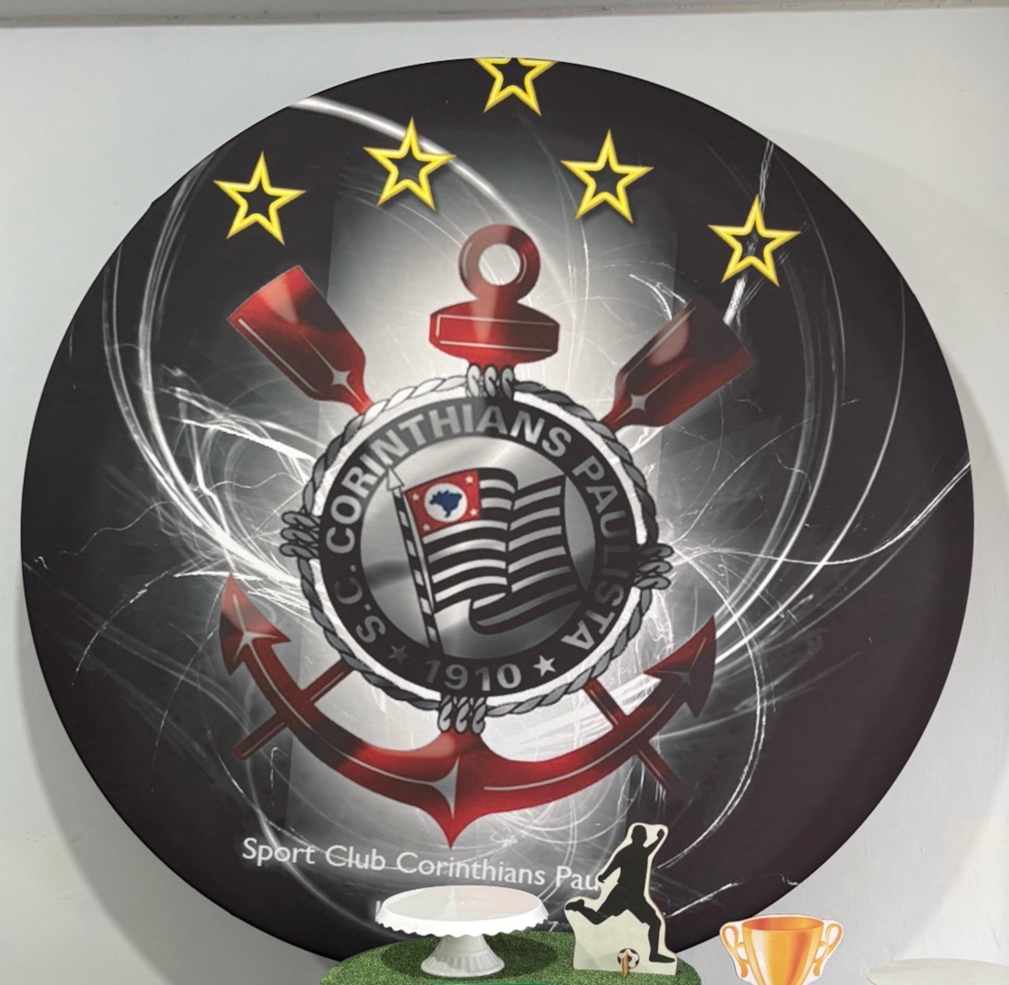 Capa Painel Corinthians - Déh Decorações 
