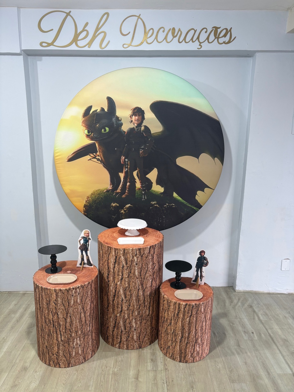 Como Treinar Seu Dragão (Kit 1) - Déh Decorações 