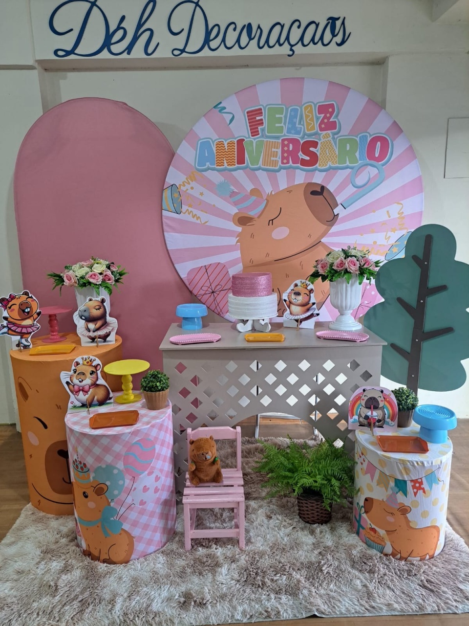 Capivara (Kit 4) - Déh Decorações 