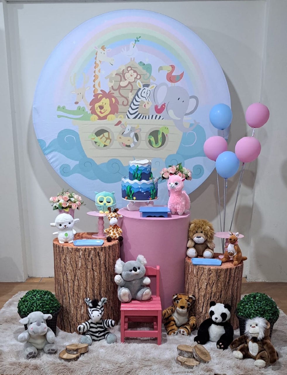 Arca de Noé Menina (Kit 2) - Déh Decorações 