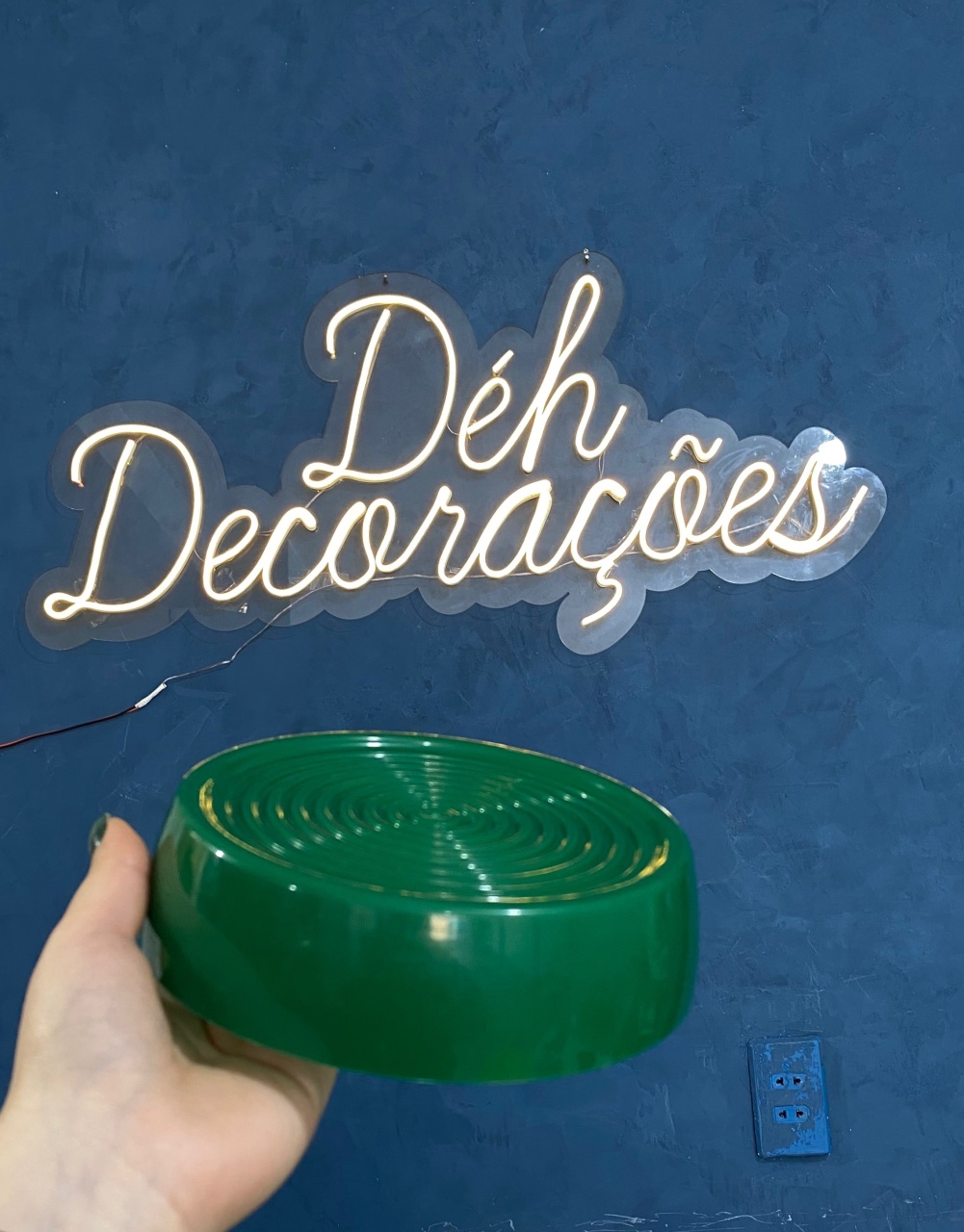 Bandeja Verde 15 - Déh Decorações 