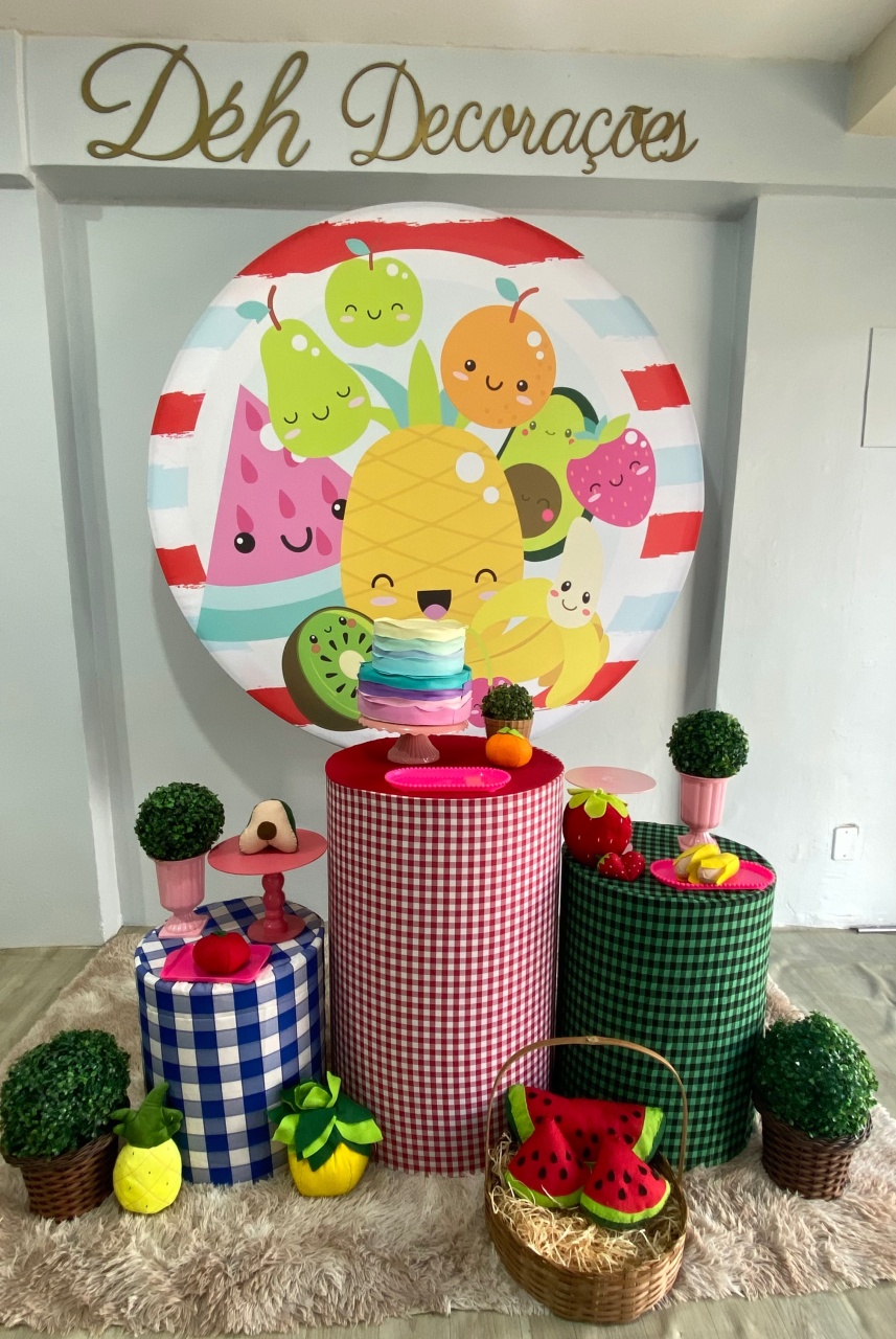 Frutinha Menina (Kit 2) - Déh Decorações 