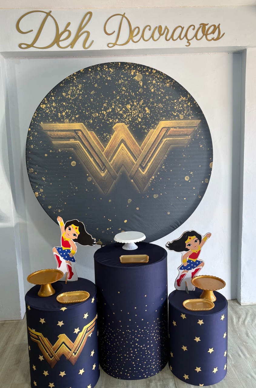 Mulher Maravilha (Kit 1)  - Déh Decorações 